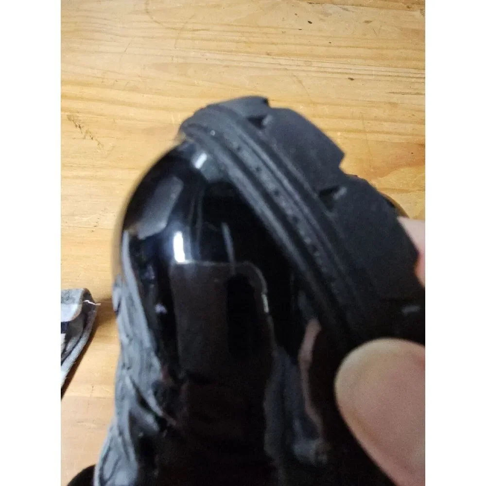 kkdom Kids Waterproof Lace Up Side Zipper Ankle Combat Boots Sz 2‎ little kid
